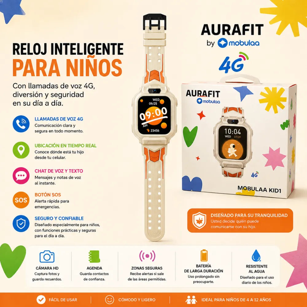 Reloj Gps Niños Localizador Camara Video Llamadas Dual Pulso