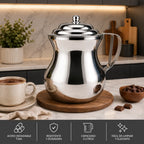 Olleta Jarra Chocolatera Acero Quirúrgico T304 3 Litros