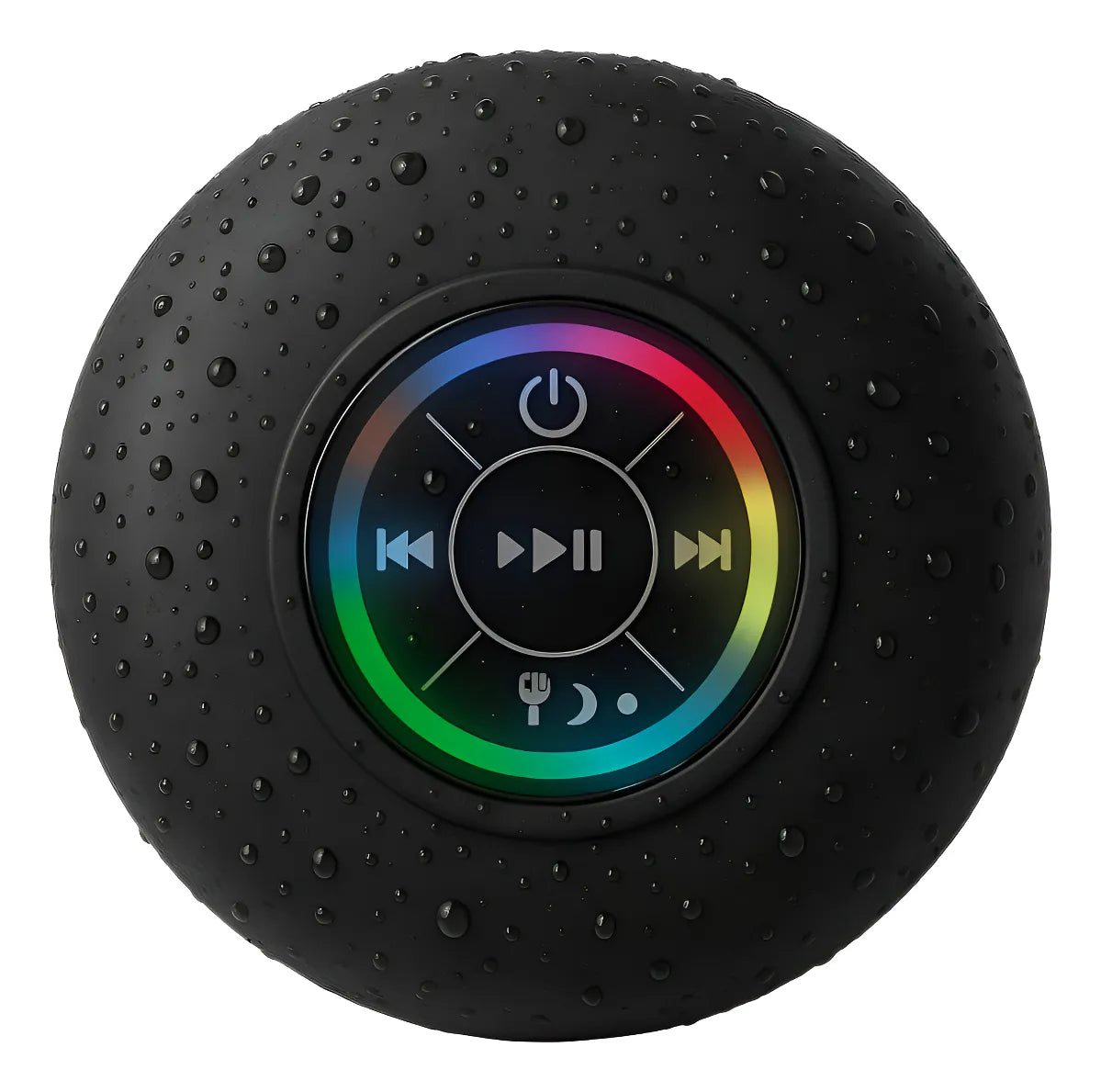 Bafle Parlante Ducha Luces Rgb Musica, Llamadas Impermeable