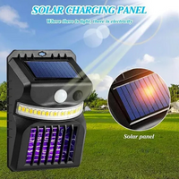 Lampara Solar Mata Zancudos Mosquitos Insectos Exteriores