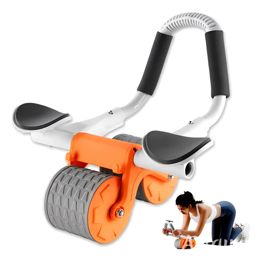 💪 Rueda Abdominal Con Auto Rebote 🚀