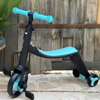 Triciclo 3 En 1 Pedales Monopatin Bicicleta Equilibrio Niños