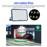 Reflector Solar Led Lampara 5000w Jortan Con Control Y Panel
