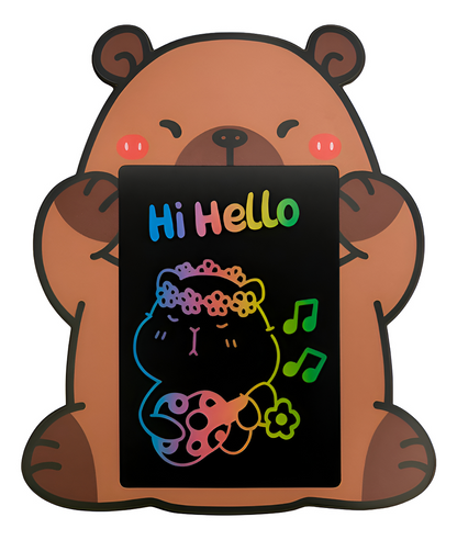 Tablero Magico Dibujo Pizarra Lcd Capibara Carpincho
