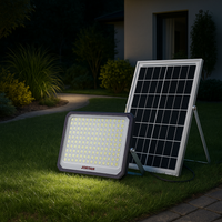 Reflector Solar Led Lampara 5000w Jortan Con Control Y Panel
