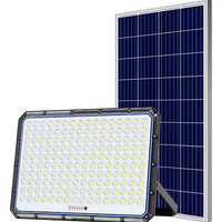 Reflector Solar Led Lampara 5000w Jortan Con Control Y Panel