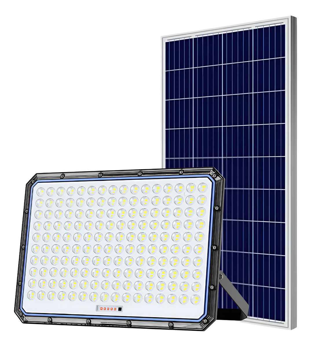 Reflector Solar Led Lampara 5000w Jortan Con Control Y Panel
