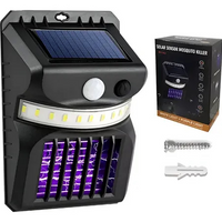 Lampara Solar Mata Zancudos Mosquitos Insectos Exteriores