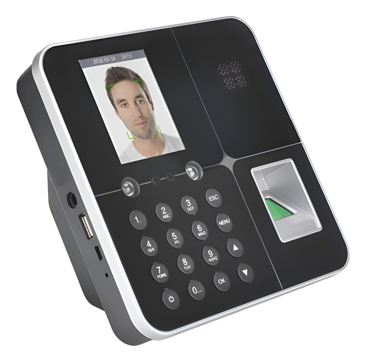 Control Asistencia Biometrico Huellas Reconocimiento Facial