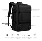 Mochila Bolso Maleta Multifuncional Viajero Impermeable Premium