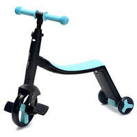 Triciclo 3 En 1 Pedales Monopatin Bicicleta Equilibrio Niños