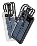 Cargador Power Bank Portatil 4 En 1 Carga Solar 20000 Mah