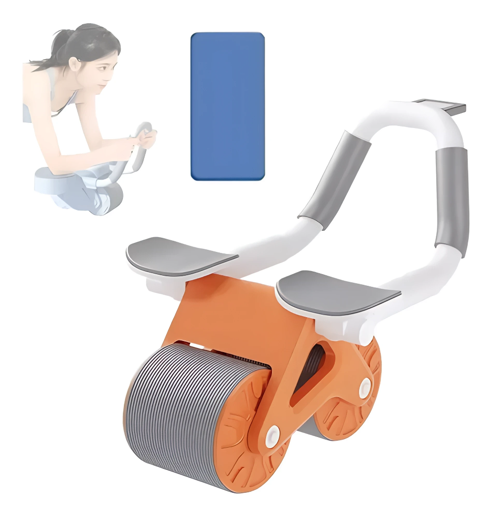 💪 Rueda Abdominal Con Auto Rebote 🚀