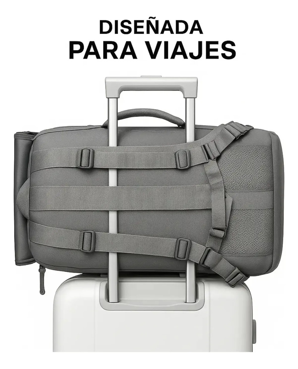 Mochila Bolso Maleta Multifuncional Viajero Impermeable Premium