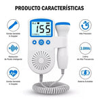 Monitor Frecuencia Doppler Fetal Cardíaco Bebés Ultrasonido