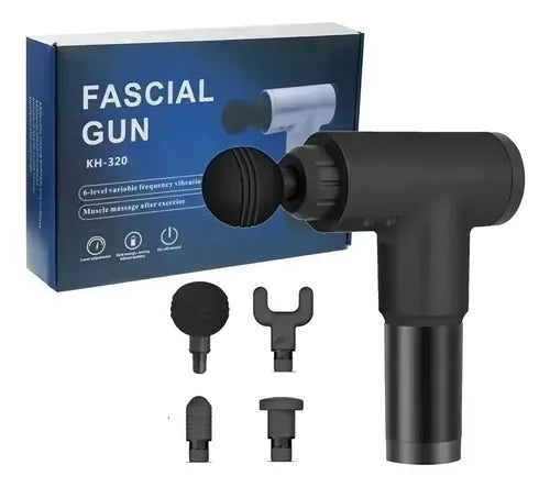 💪Masajeador Muscular Inalámbrico Facial Gun Pistola Corporal 🔋💥