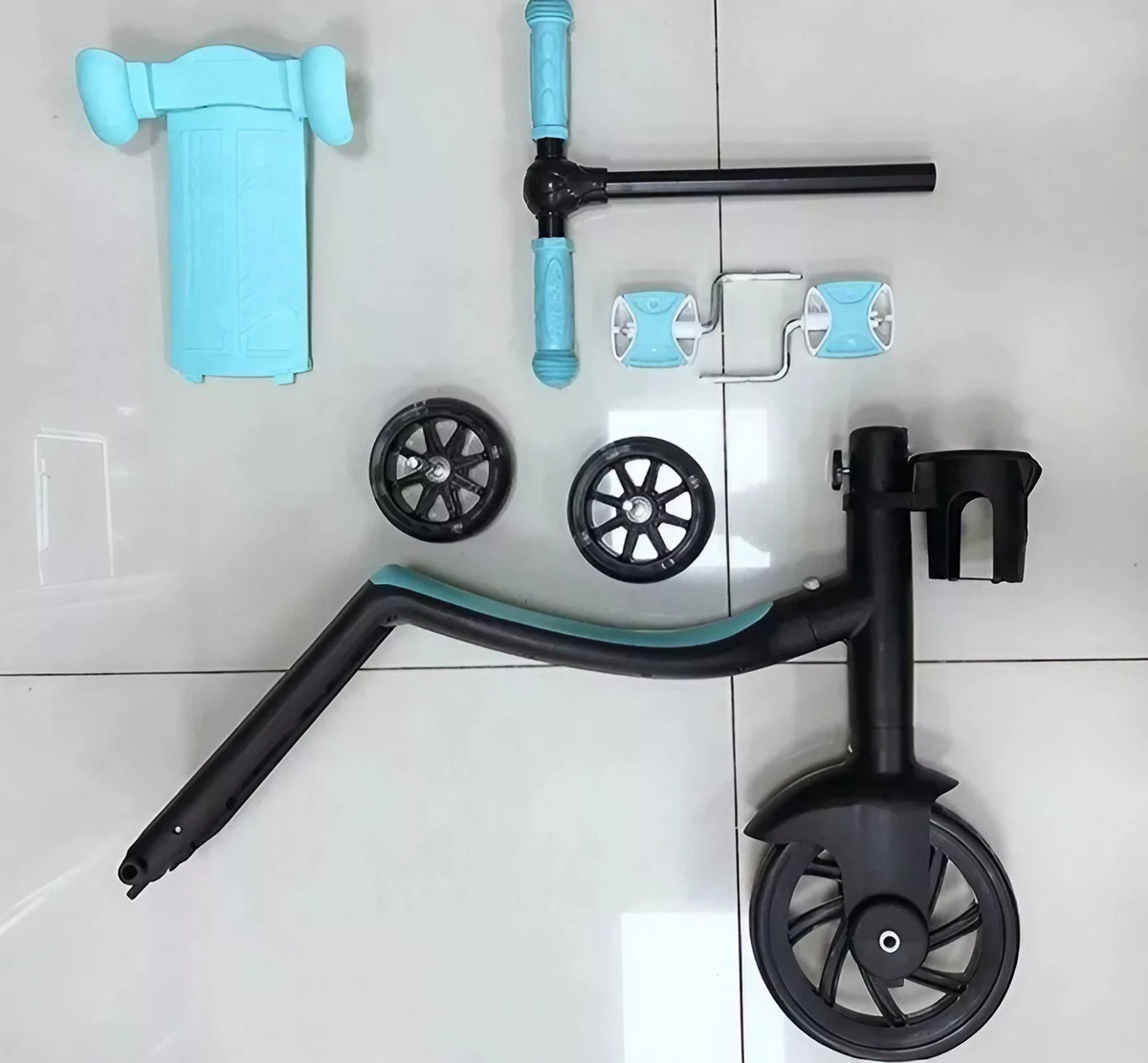 Triciclo 3 En 1 Pedales Monopatin Bicicleta Equilibrio Niños