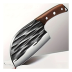 Cuchillo Profesional Hacha Cocina Acero Inoxidable Japones