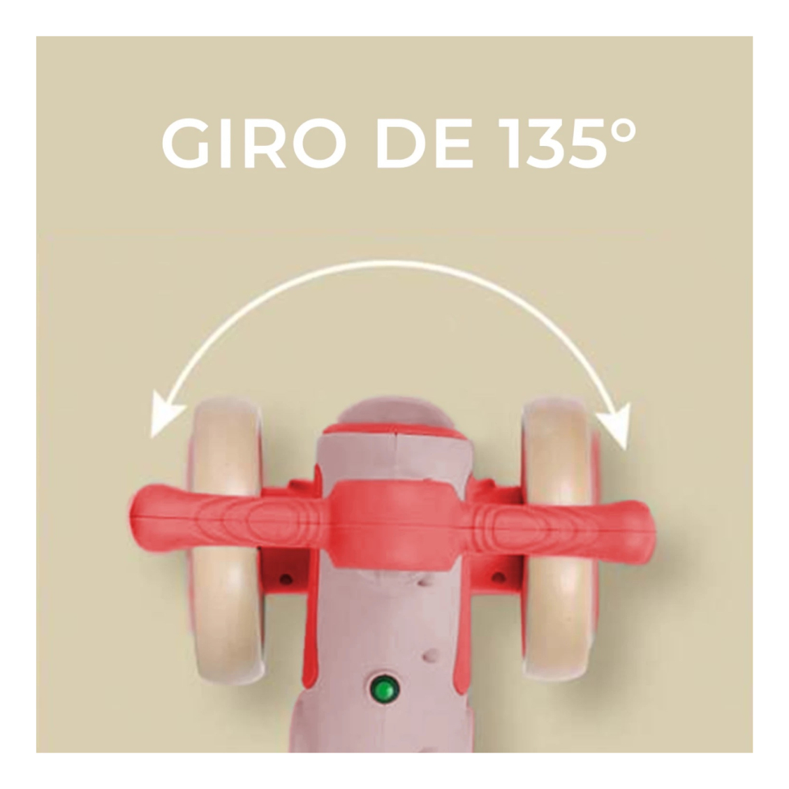 Triciclo Paseador Bebes Niños 4 Ruedas Luces Led Musical