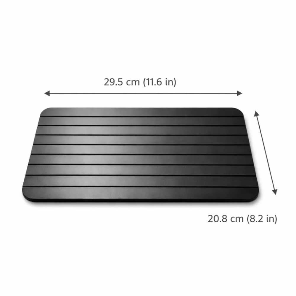 Tabla Descongelador Rápido Carne Pollo Pescado Antiadherente Cocina Defrost