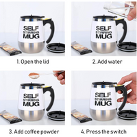 Thumbnail for Pocillo Mug Mezclador Eléctrico Termo Frio Caliente Cafe