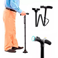 Thumbnail for Bastón Trusty Cane Plegable Con Luz Led, Base Articulada