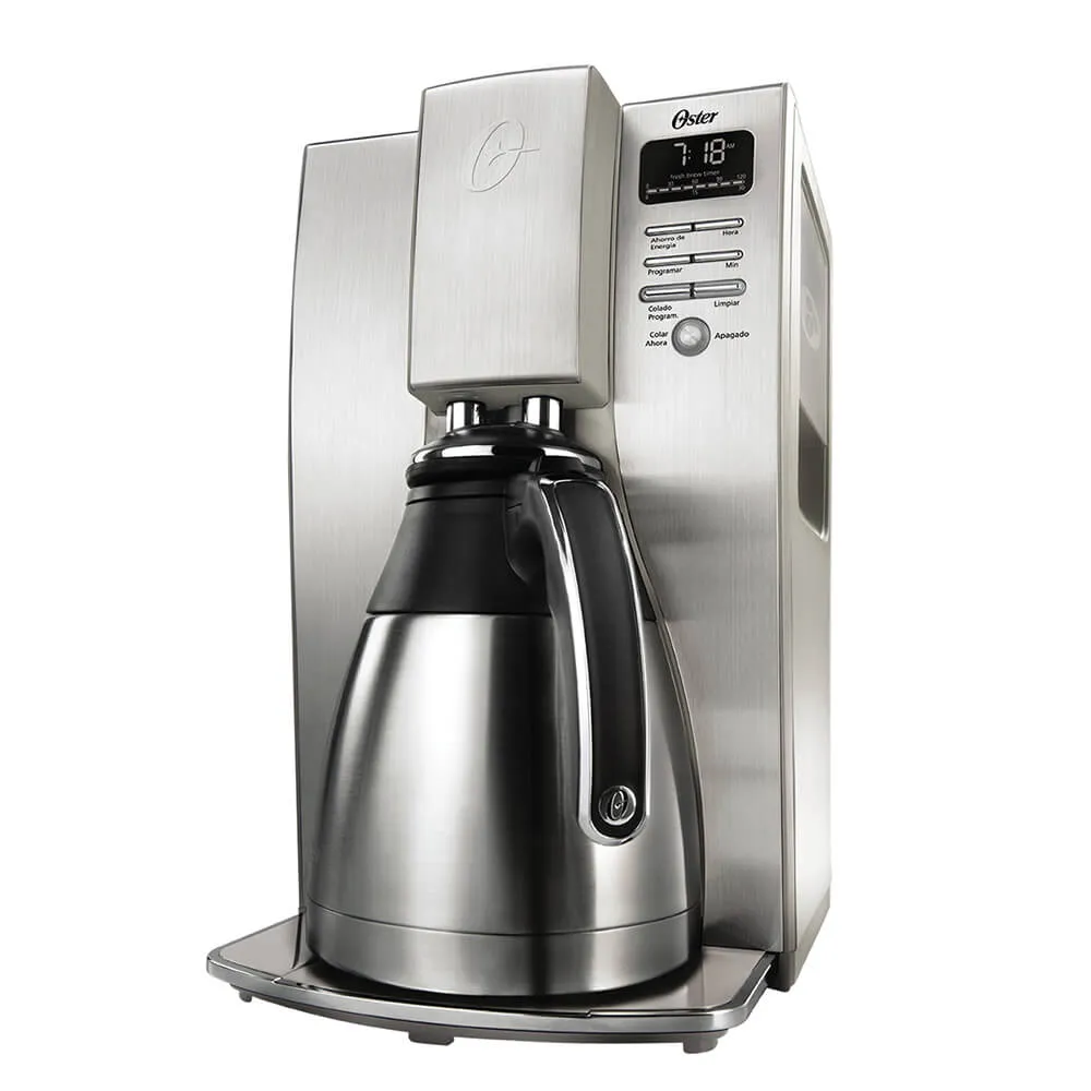 ☕🔥Cafetera Electrica 10 Tazas Programable Termica Acero 304🫖⚡