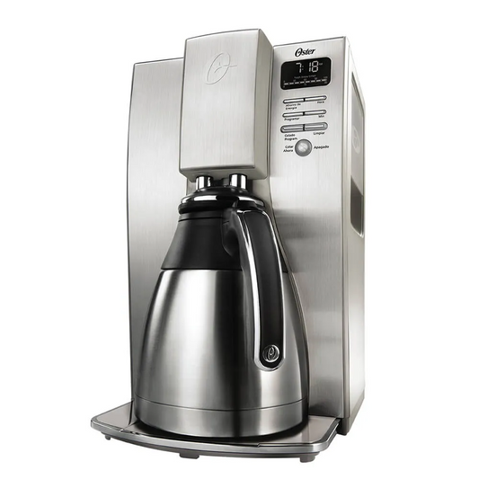 ☕🔥Cafetera Electrica 10 Tazas Programable Termica Acero 304🫖⚡