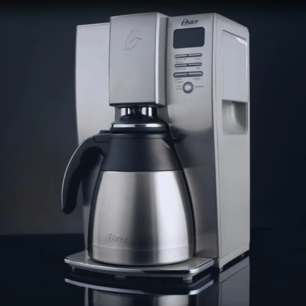 ☕🔥Cafetera Electrica 10 Tazas Programable Termica Acero 304🫖⚡