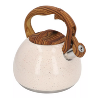 Thumbnail for Tetera Silbadora Capacidad De 5 Litros Valeska Mango Madera