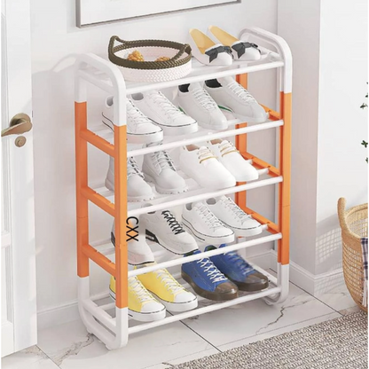 Estante Zapatero Organizador 5 Niveles Doble Color Rack