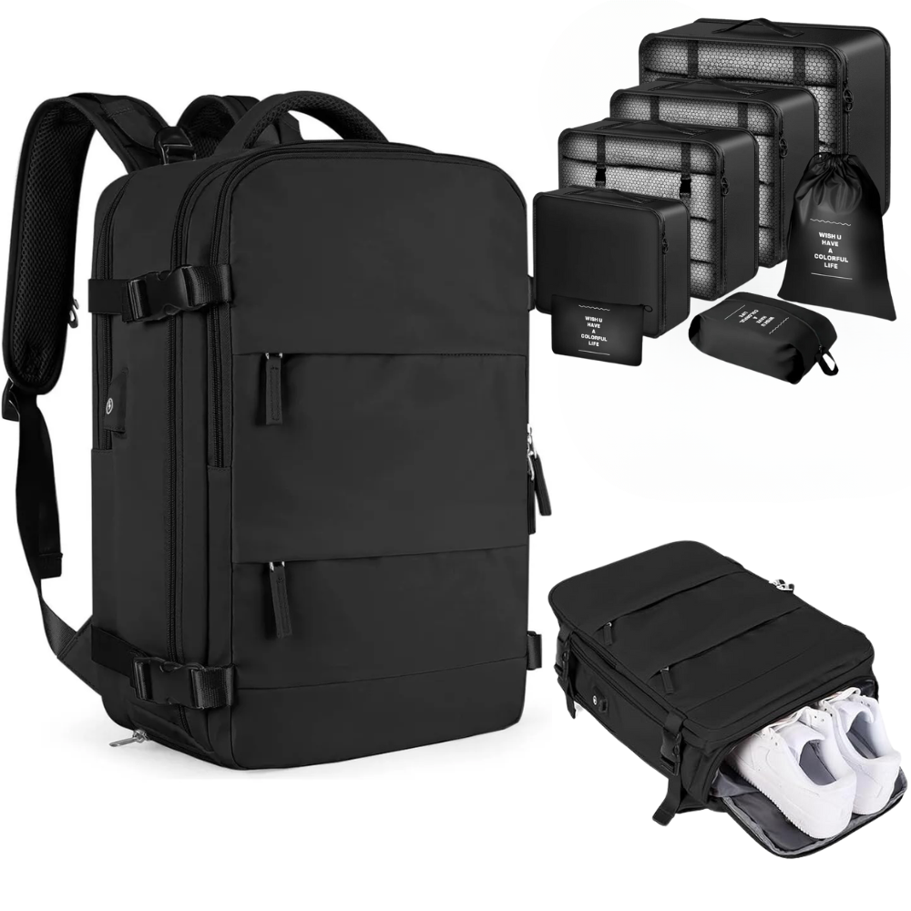 Maleta De Mano Para Cabina Bolsillo De Zapatos + Organizador