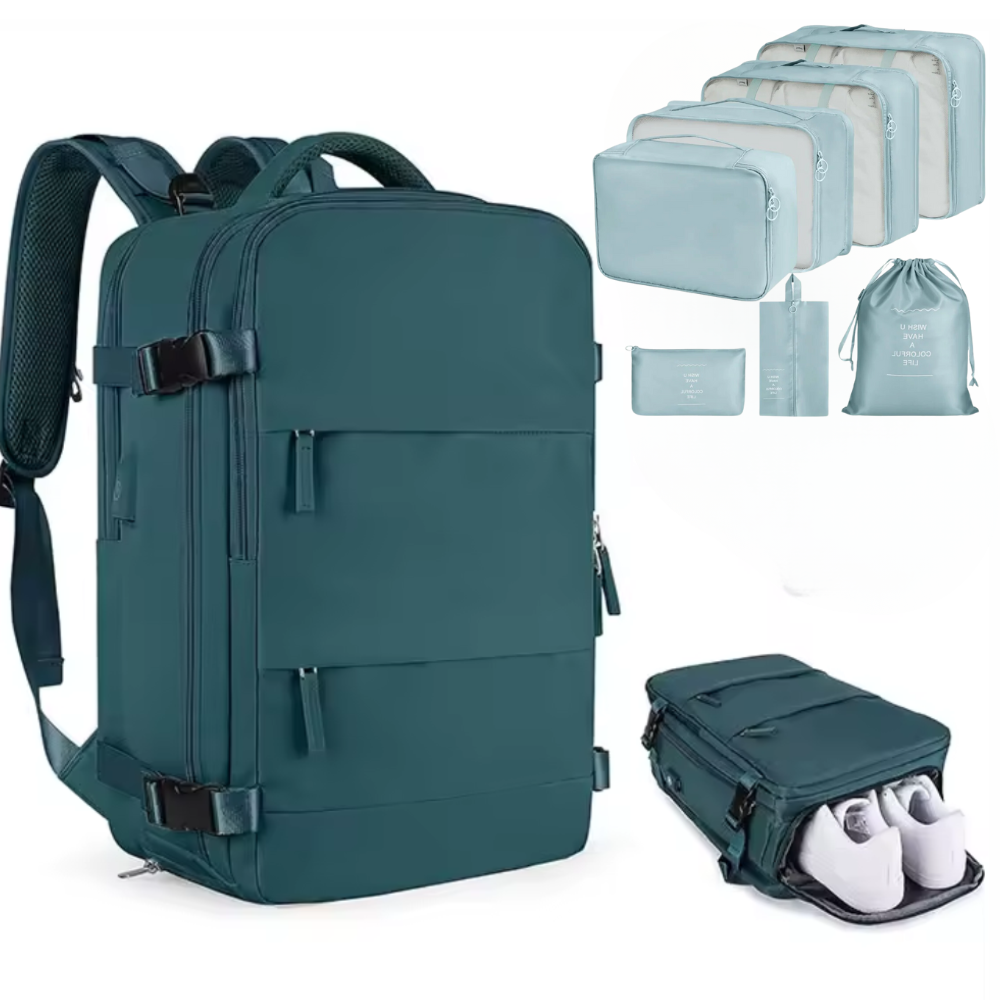 Maleta De Mano Para Cabina Bolsillo De Zapatos + Organizador