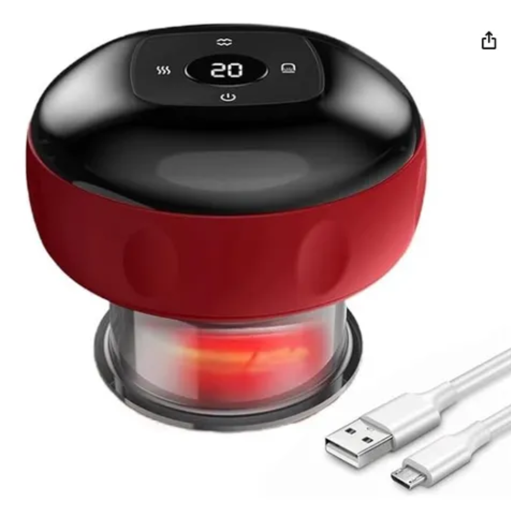 Masajeador Ventosa Recargable Portatil