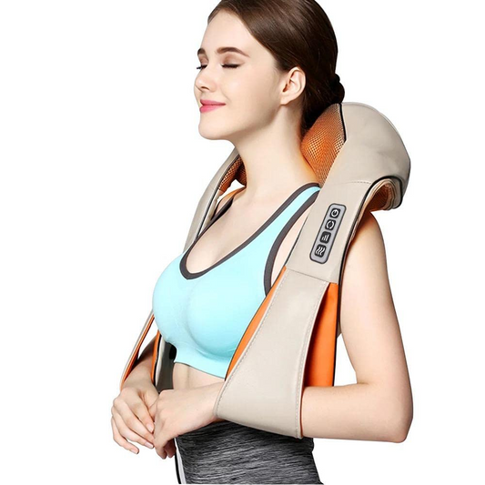 Masajeador Cervical Infrarrojo Para Cuello Espalda Brazos