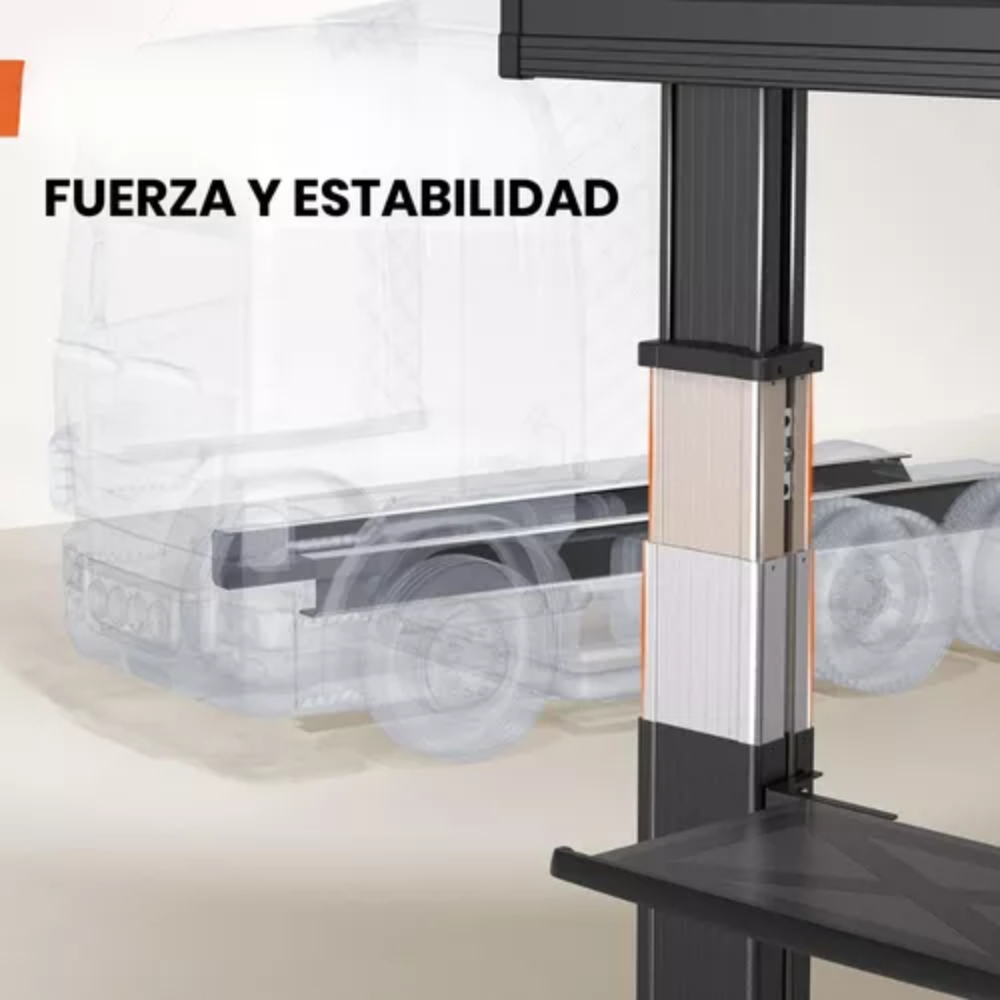 Soporte Para Televisor De 32-75 Pulgadas Rack Ajustable North Bayou 1500