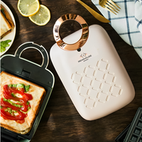 Thumbnail for Waflera Sandwichera 2 En 1 Renahouse Calidad Antiadherente