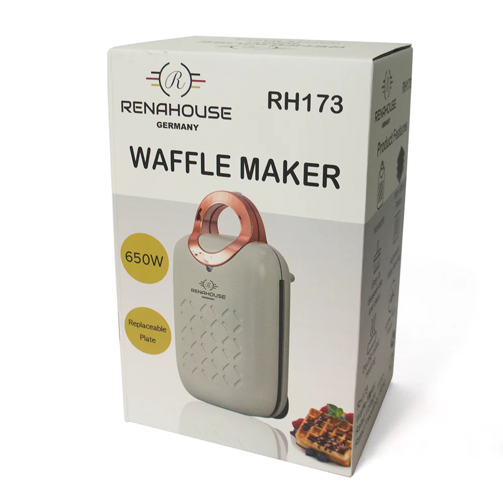 Waflera Sandwichera 2 En 1 Renahouse Calidad Antiadherente