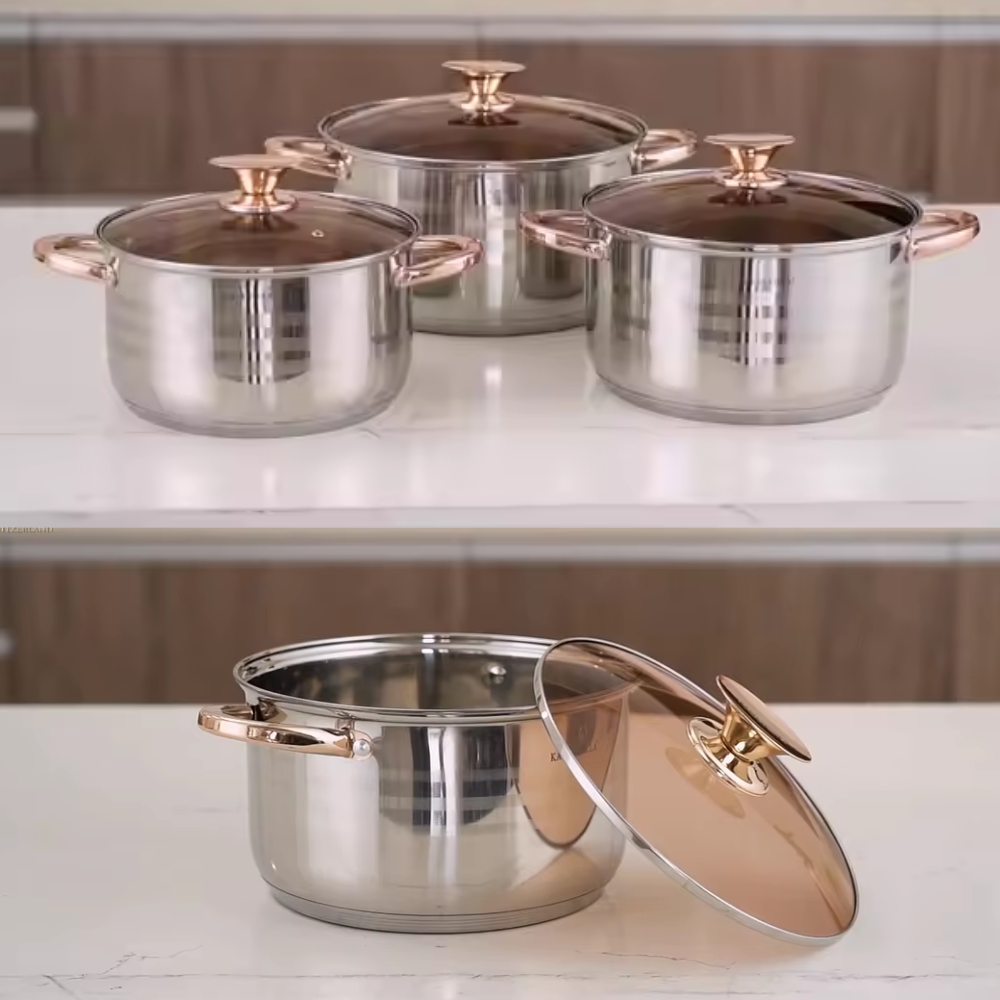 Estufa De Inducción 3600w Empotrable Juego De Ollas Renahous