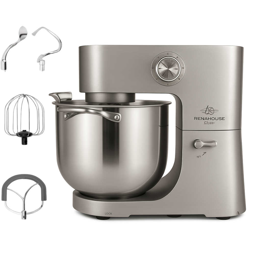 Batidora Amasadora Industrial Acero Inoxidable 15l 6 Velocid