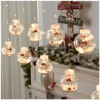 Thumbnail for Luces De Navidad Decorativas En Forma De Esfera Navideña 3mt