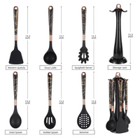 Thumbnail for Juego De Utensilios De Cocina En Silicona 7 Pcs Con Base