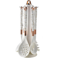 Thumbnail for Juego De Utensilios De Cocina En Silicona 7 Pcs Con Base