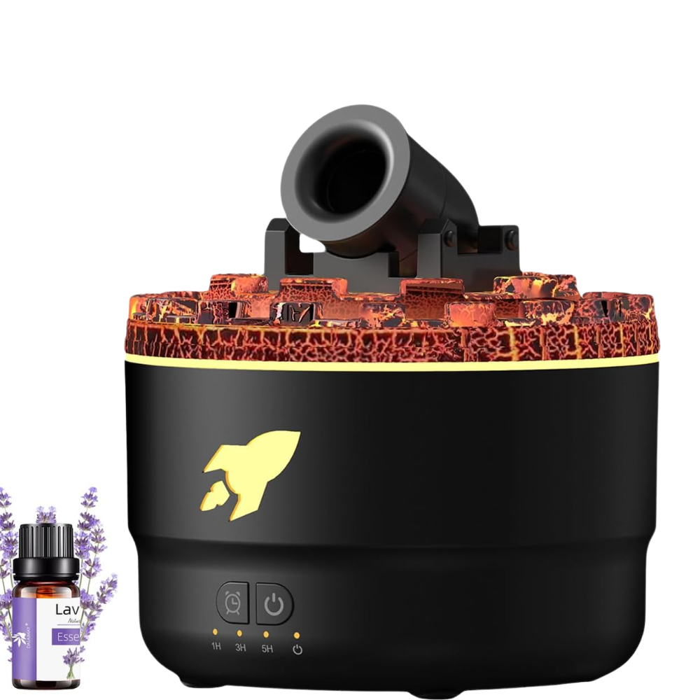 Difusor De Aromas Tipo Cañon Humificador 7luces Led Esencia