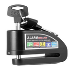 Candado Para Moto con  Alarma Freno Disco Bicicleta