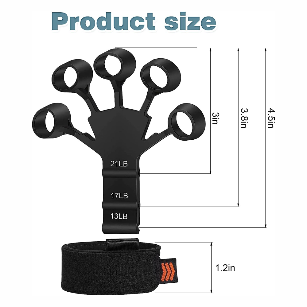 Ejercitador De Dedos Entrenador Muscular Recuperación