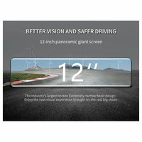 Thumbnail for Espejo Retrovisor Con Camara Táctil Wifi 1080p 12 Pulgadas