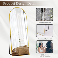 Thumbnail for Espejo De Pie O Inclinado Longitud Completa Irrompible 80x40