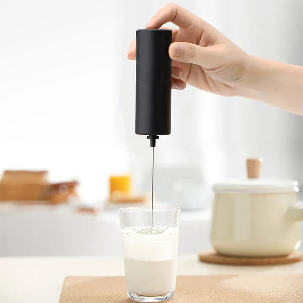 Espumador De Leche Batidor Eléctrico Café Capuchino Milk