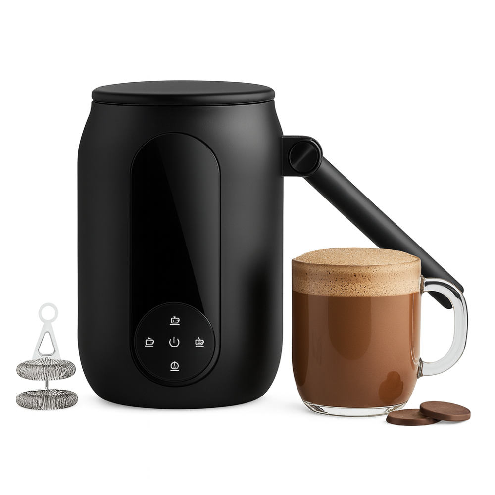 Chocolatera Electrica Espumador Leche Pantalla Digital 250ml
